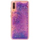 TPU чехол Liquid hearts для Samsung Galaxy A70 (A705F) Фиолетовый