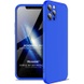 Пластиковая накладка GKK LikGus 360 градусов (opp) для Apple iPhone 12 Pro (6.1") Синий