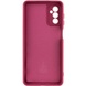 Чехол Silicone Cover Lakshmi Full Camera (A) для Samsung Galaxy A24 4G Бордовый / Marsala