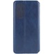 Шкіряний чохол книжка GETMAN Cubic (PU) для Oppo A58 4G, Синій