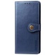 Кожаный чехол книжка GETMAN Gallant (PU) для Xiaomi Poco F5 Синий