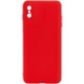 Силиконовый чехол Candy Full Camera для Apple iPhone X / XS (5.8") Красный / Red
