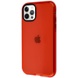 TPU чехол Color Clear для Apple iPhone 12 Pro / 12 (6.1") Red