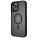 TPU+PC чехол Metal Buttons with MagSafe для Apple iPhone 12 Pro / 12 (6.1") Черный