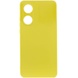 Чехол Silicone Cover Lakshmi Full Camera (A) для Oppo A78 4G Желтый / Flash