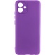 Чохол Silicone Cover Lakshmi Full Camera (A) для Samsung Galaxy A04e, Фіолетовий / Purple