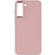 TPU чехол Bonbon Metal Style для Samsung Galaxy S21 FE Розовый / Light pink