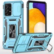 Ударопрочный чехол Camshield Army Ring для Samsung Galaxy A73 5G Голубой / Light Blue