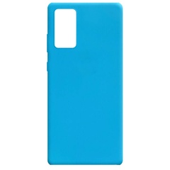 Силіконовий чохол Candy для Samsung Galaxy Note 20, Блакитний