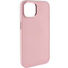 Кожаный чехол Bonbon Leather Metal Style для Samsung Galaxy S22+ Розовый / Light pink