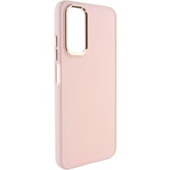 TPU чохол Bonbon Metal Style для Samsung Galaxy A05s, Рожевий / Light pink