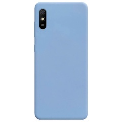 Силиконовый чехол Candy для Xiaomi Redmi 9A Голубой / Lilac Blue