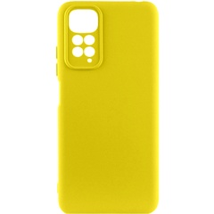 Чохол Silicone Cover Lakshmi Full Camera (A) для Xiaomi Redmi 10, Жовтий / Flash