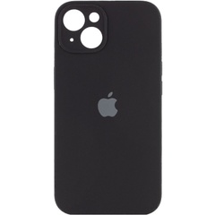 Чехол Silicone Case Full Camera Protective (AA) для Apple iPhone 14 Plus (6.7") Черный / Black