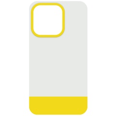 Чехол TPU+PC Bichromatic для Apple iPhone 13 (6.1") Matte / Yellow