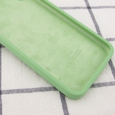 Чехол Silicone Case Square Full Camera Protective (AA) для Apple iPhone 11 Pro Max (6.5") Мятный / Mint