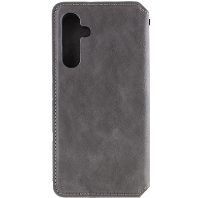 Кожаный чехол книжка GETMAN Cubic (PU) для Samsung Galaxy M54 5G Серый