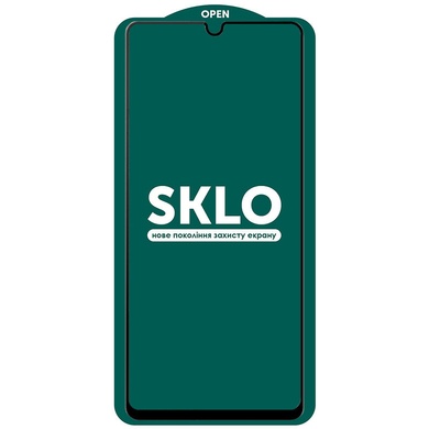 Захисне скло SKLO 5D для Xiaomi Poco M4 Pro 4G, Чорний