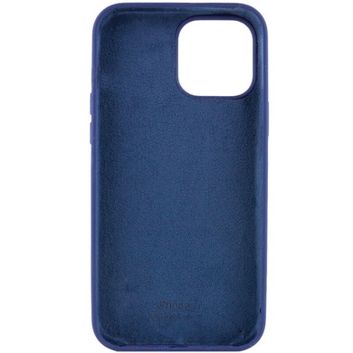 Чохол Silicone Case Full Protective (AA) для Apple iPhone 15 Pro (6.1"), Синий / Deep navy