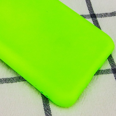 Чехол Silicone Cover My Color Full Camera (A) для Samsung Galaxy S10 Салатовый / Neon green