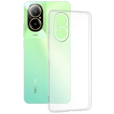 TPU чохол Epic Transparent 1,5mm Full Camera для Realme C67 4G, Безбарвний (прозорий)