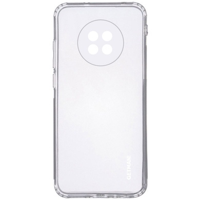 TPU чехол GETMAN Clear 1,0 mm для Xiaomi Redmi Note 9 5G / Note 9T Бесцветный (прозрачный)