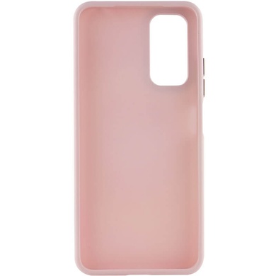 TPU чохол Bonbon Metal Style для Xiaomi Redmi Note 11 (Global) / Note 11S, Рожевий / Light pink