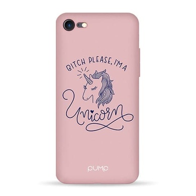 Чехол Pump Silicone Minimalistic для Apple iPhone 7 / 8 / SE (2020) (4.7") Unicorn Girl