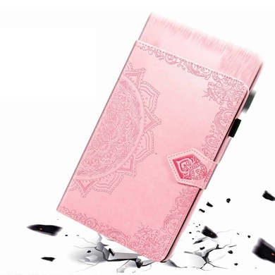 Шкіряний чохол (книжка) Art Case з візитницею для Samsung Galaxy Tab S7+, Рожевий