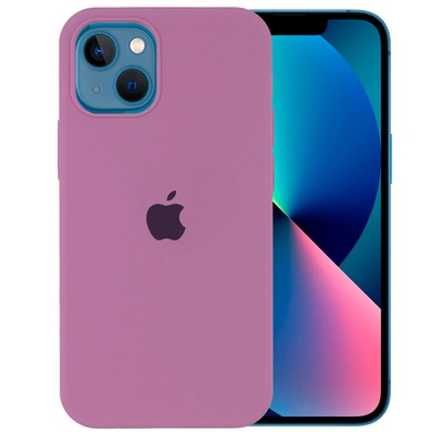 Чохол Silicone Case Full Protective (AA) для Apple iPhone 13 (6.1 "), Лиловый / Lilac Pride