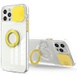 Чехол Camshield ColorRing TPU со шторкой для камеры для Apple iPhone 12 Pro (6.1") Желтый