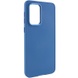 TPU чохол Bonbon Metal Style для Samsung Galaxy A55, Синий / Denim Blue