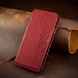 Кожаный чехол книжка GETMAN Cubic (PU) для ZTE Blade V30 Vita Красный