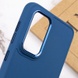 TPU чехол Bonbon Metal Style для Samsung Galaxy A55 Синий / Denim Blue