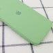 Чехол Silicone Case Square Full Camera Protective (AA) для Apple iPhone 11 Pro Max (6.5") Мятный / Mint