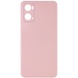 Силиконовый чехол Candy Full Camera для Oppo A76 4G / A36 / A96 Розовый / Pink Sand