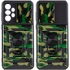 Ударопрочный чехол Camshield Serge Ring Camo для Samsung Galaxy A53 5G Зеленый / Army Green