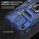 Ударопрочный чехол Camshield Army Ring для Apple iPhone 7 / 8 / SE (2020) (4.7") Синий / Navy