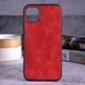 Кожаный чехол AIORIA Vintage для Apple iPhone 11 Pro Max (6.5") Красный