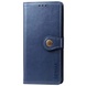 Кожаный чехол книжка GETMAN Gallant (PU) для Xiaomi Mi 10 / Mi 10 Pro Синий