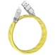 Дата кабель Hoco U113 Solid 2.4A USB to Lightning (1m) Gold
