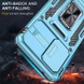 Удароміцний чохол Camshield Army Ring для Samsung Galaxy A73 5G, Блакитний / Light Blue