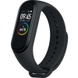 Силиконовый ремешок для Xiaomi Mi Band 3/4 Черный