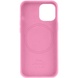 Кожаный чехол Leather Case (AA) with MagSafe для Apple iPhone 14 Plus (6.7") Pollen