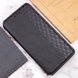Шкіряний чохол книжка GETMAN Cubic (PU) для Xiaomi Redmi Note 13 Pro 4G, Чорний