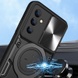 Ударопрочный чехол Bracket case with Magnetic для Samsung Galaxy A25 5G Black