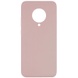 Чехол Silicone Cover Full without Logo (A) для Xiaomi Redmi K30 Pro / Poco F2 Pro Розовый / Pink Sand