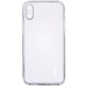 TPU чохол GETMAN Clear 1,0 mm для Apple iPhone X / XS (5.8 "), Безбарвний (прозорий)