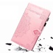 Шкіряний чохол (книжка) Art Case з візитницею для Samsung Galaxy Tab S7+, Рожевий