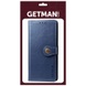 Шкіряний чохол книжка GETMAN Gallant (PU) для Xiaomi Redmi Note 11 (Global) / Note 11S, Синій
